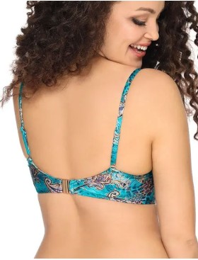 Лиф купальный уплотненный Ava SK141 U turquoise, Цвет: туркус, Размеры: 80F, изображение 2