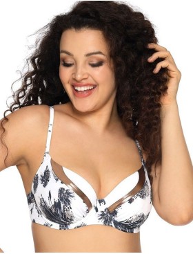 Верх купальника уплотненный Ava SK146 U white, Цвет: белый, Размеры: 85C, изображение 3