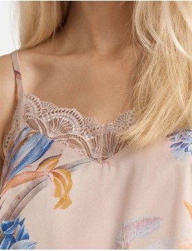 Пижама атласная Esotiq LOVER 40595 бежевый, Цвет: бежевый, Размеры: XL, изображение 3