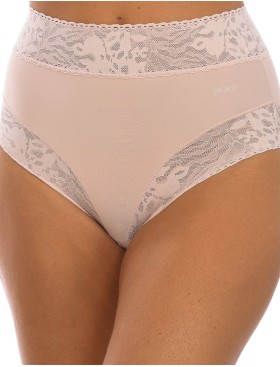 Высокие слипы с кружевом Janira SOFT LACE 1030473 SLIP HIGH dune, Цвет: dune (песочный), Размеры: M