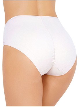 Хлопковые трусы с кружевной отделкой Janira LACE COTTON BAND 1032078 MAIKA blanco, Цвет: blanco (белый), Размеры: L, изображение 2