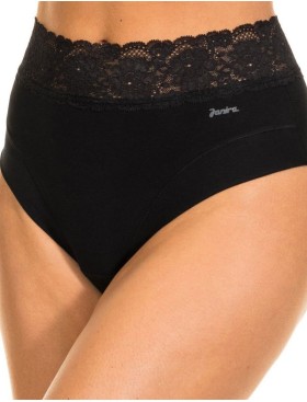 Трусы слипы высокие Janira SLIP DOLCE CINTURE 1031785 / 1031794 negro, Цвет: negro (черный), Размеры: M