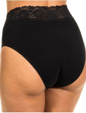 Трусы слипы высокие Janira SLIP DOLCE CINTURE 1031785 / 1031794 negro, Цвет: negro (черный), Размеры: M, изображение 2