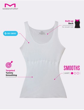 Моделирующая майка Maidenform COMFORT DEVOTION 2018 латте, Цвет: латте, Размеры: S, изображение 6