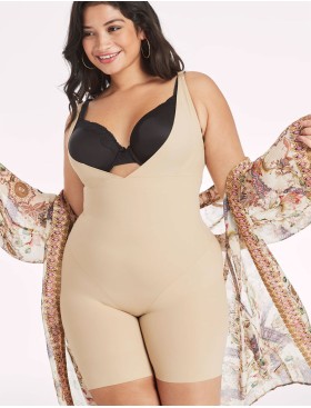 Корсет-шорты Maidenform 2556 бежевый, Цвет: бежевый, Размеры: M, изображение 4