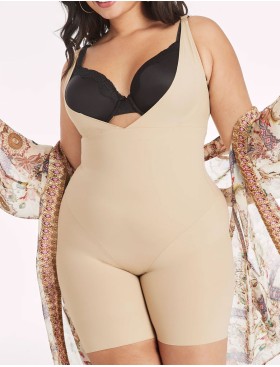 Корсет-шорты Maidenform 2556 бежевый, Цвет: бежевый, Размеры: M