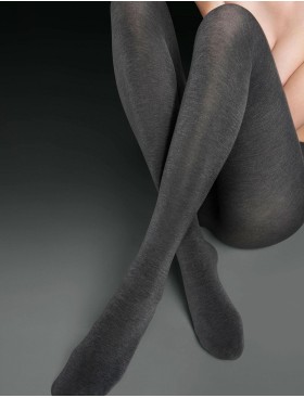 Теплые колготки Marilyn EXCLUSIVE KEEP HEAT melange 80 den серый, Цвет: серый, Размеры: 1/2