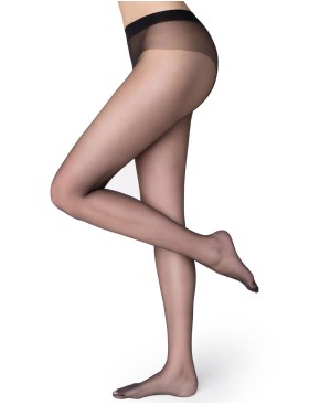 Тонкие колготки Marilyn RIVIERA 7 den чёрный, Цвет: чёрный, Размеры: 2