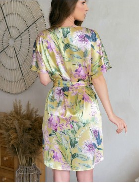 Платье туника шелк Mia-Amore IOLANTA 3951, Цвет: мультицвет, Размеры: L/XL, изображение 2