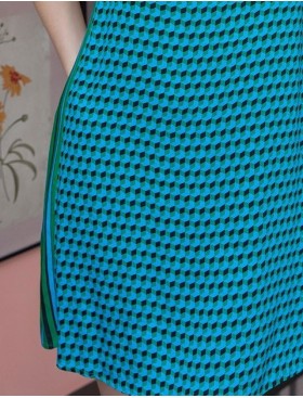 Сорочка с принтом Mia-Amore KAILI 5031, Цвет: малахит, Размеры: L, изображение 5