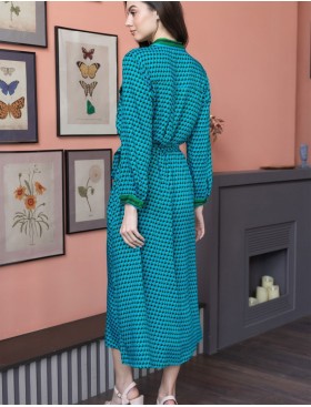 Длинная рубашка Mia-Amore KAILI 5039, Цвет: малахит, Размеры: 4XL, изображение 2