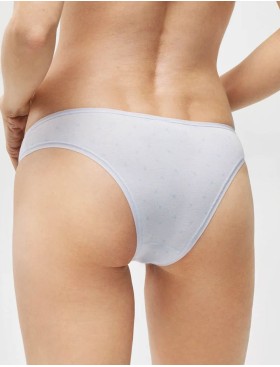 Трусы бразилиана Ysabel Mora 19400 в наборе из 2-х штук, Цвет: серо-голубой+шампань, Размеры: S, изображение 4