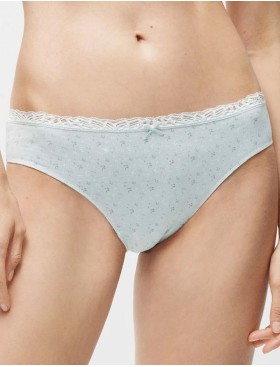 Набор трусов слипов Ysabel Mora 19405 MIDI (2 шт), Цвет: голубой+экрю, Размеры: XL