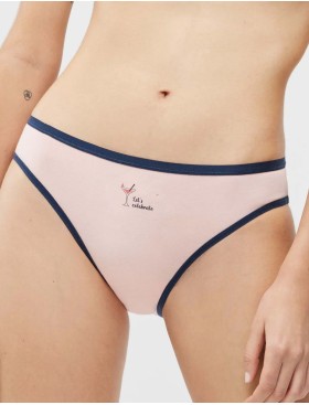 Набор трусов слип-мини Ysabel Mora 19422 MINI (2 шт), Цвет: розовый+синий, Размеры: L