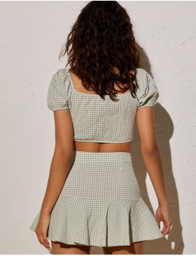 Юбка пляжная Ysabel Mora 85898 оливковый, Цвет: оливковый, Размеры: S, изображение 3