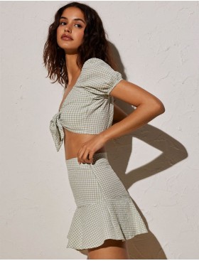 Юбка пляжная Ysabel Mora 85898 оливковый, Цвет: оливковый, Размеры: S, изображение 4