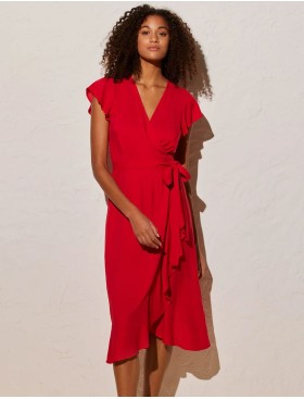 Красное пляжное платье Ysabel Mora 86002, Цвет: красный, Размеры: S