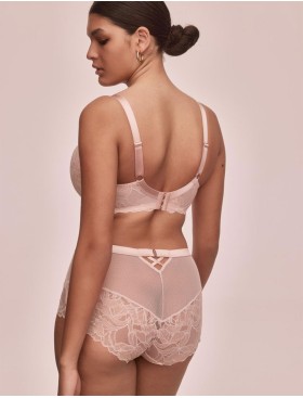 Трусы слипы высокие Alles GLOW classic roz, Цвет: пудровый, Размеры: M, изображение 4