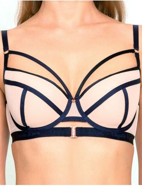 Бюстгальтер с поролоном Coquette Revue TOPLESS 89126-25, Цвет: телесный, Размеры: 95B