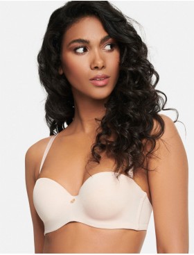 Бюстгальтер бандо пуш-ап Esotiq RAFFEN 39719 бежевый, Цвет: бежевый, Размеры: 90C, изображение 3