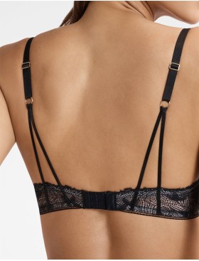 Бюстгальтер планж с пуш-ап Esotiq KYOKO 40520 черный, Цвет: черный, Размеры: 70D, изображение 2