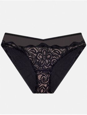 Трусики бразилиана Esotiq KENDRA 40536 черный+бежевый, Цвет: черный+бежевый, Размеры: S, изображение 5