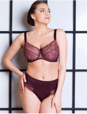 Бюстгальтер полумягкий Honey H38-17-L махагон, Цвет: махагон, Размеры: 75H, изображение 3