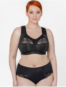 Мягкий бюстгальтер без косточек Honey H44-22-L черный, Цвет: черный, Размеры: 90D, изображение 2