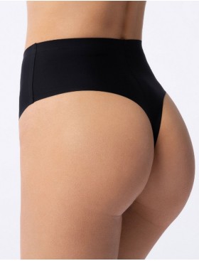 Высокие трусы стринги Julimex SIMPLE STRING MAXI черный, Цвет: черный, Размеры: S, изображение 2