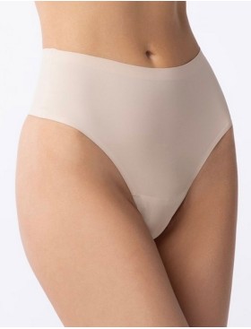 Высокие трусы стринги Julimex SIMPLE STRING MAXI бежевый, Цвет: бежевый, Размеры: S