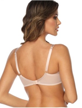 Мягкий кружевной бюстгальтер Kinga ALICE 931-SC светло-бежевый, Цвет: светло-бежевый, Размеры: 70I, изображение 5