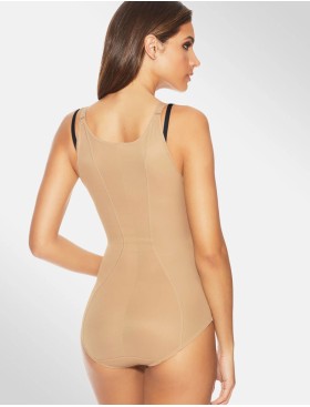 Торсет-боди Maidenform 2656 бежевый, Цвет: бежевый, Размеры: S, изображение 5