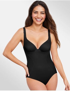 Торсет-боди Maidenform 2656 черный, Цвет: черный, Размеры: S, изображение 6