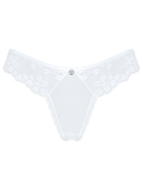 Кружевные трусики Obsessive HEAVENLLY PANTIES, Цвет: белый, Размеры: XS/S, изображение 3