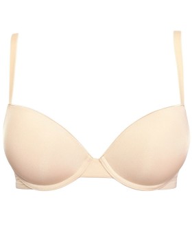 Гладкий бюстгальтер пуш-ап Sielei PLUS 2544 cipria, Цвет: cipria (телесный), Размеры: 90B, изображение 3