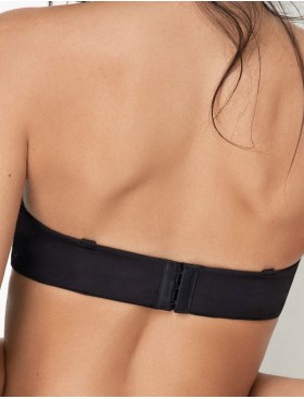 Гладкий бюстгальтер анжелика Sielei PLUS 2550 nero, Цвет: nero (черный), Размеры: 95B, изображение 2