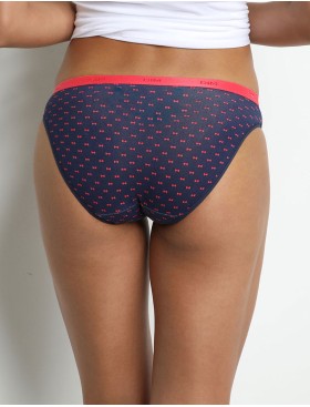 Набор хлопковых трусиков Dim LES POCKETS COTON 4C17 розы - 3 штуки, Цвет: розы, Размеры: L/XL, изображение 2