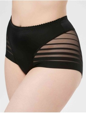 Трусы слипы высокие Elli 900 черный, Цвет: черный, Размеры: XL, изображение 3