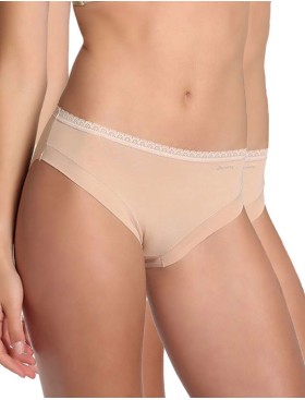 Трусы хлопковые в наборе 2шт Janira PACK-2 BRISLIP ESENCIAL 1031763 dune, Цвет: dune (песочный), Размеры: L