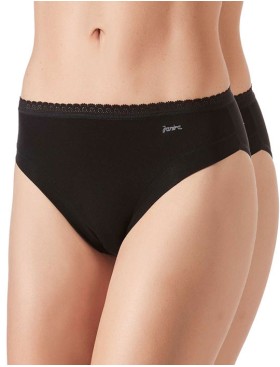 Трусы хлопковые в наборе 2шт Janira PACK-2 BRISLIP ESENCIAL 1031763 negro, Цвет: negro (черный), Размеры: L