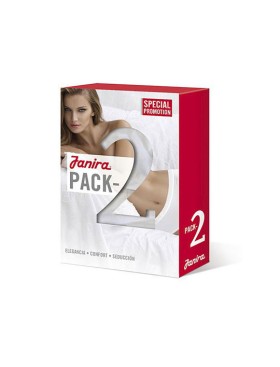 Трусы хлопковые в наборе 2шт Janira PACK-2 BRISLIP ESENCIAL 1031763 blanco, Цвет: blanco (белый), Размеры: XL, изображение 3