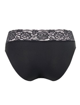 Трусы слипы с кружевом Janira DOLCE MICRO 1032098 negro, Цвет: negro (черный), Размеры: S, изображение 4