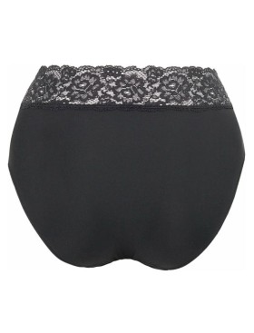 Трусы высокие с кружевной отделкой Janira DOLCE MICRO 1032100 negro, Цвет: negro (черный), Размеры: M, изображение 2