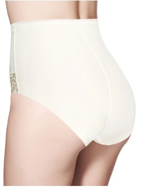 Высокие трусы с кружевом Janira BELLA BEST COMFORT 1032130 BRAGA nacar, Цвет: nacar (крем), Размеры: M, изображение 2