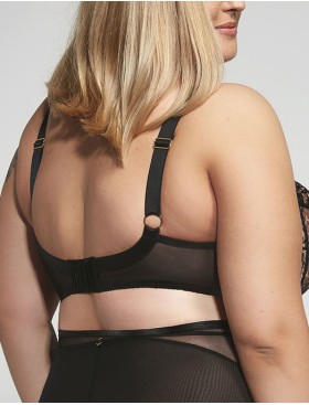 Бюстгальтер мягкий с подкроем Kris Line SIMONE soft full cup, Цвет: черный, Размеры: 70G, изображение 2