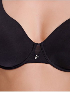 Бюстгальтер мягкий Leilieve ELEGANCE 6074 nero, Цвет: nero (черный), Размеры: 70C, изображение 4