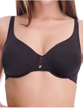 Бюстгальтер мягкий Leilieve ELEGANCE 6074 nero, Цвет: nero (черный), Размеры: 70C