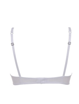 Бюстгальтер балконет Lormar ELI bianco, Цвет: bianco (белый), Размеры: 70B, изображение 4