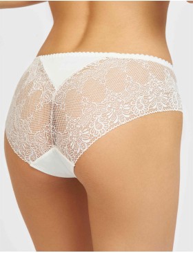 Трусы слипы Simona M 045 молоко-сетка, Цвет: молоко-сетка, Размеры: L, изображение 2