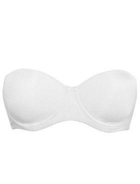 Гладкий бюстгальтер анжелика Sielei PLUS 2550 bianco, Цвет: bianco (белый), Размеры: 95B, изображение 3